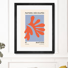 Papiers Découpés VII by M Studio on GIANT ART - orange minimalist