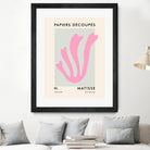 Papiers Découpés V by M Studio on GIANT ART - pink scandinavian