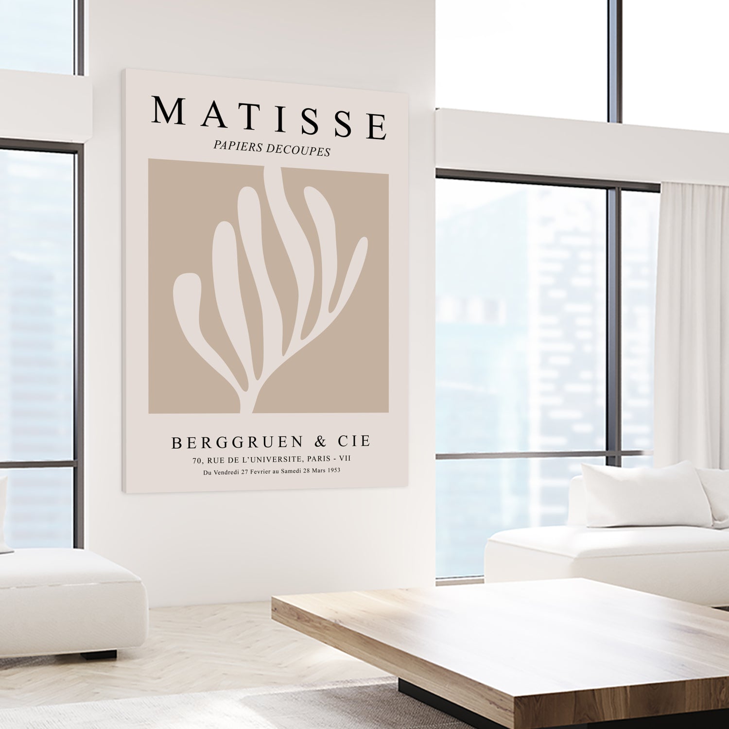 Beige Cut Outs by Matisse on GIANT ART