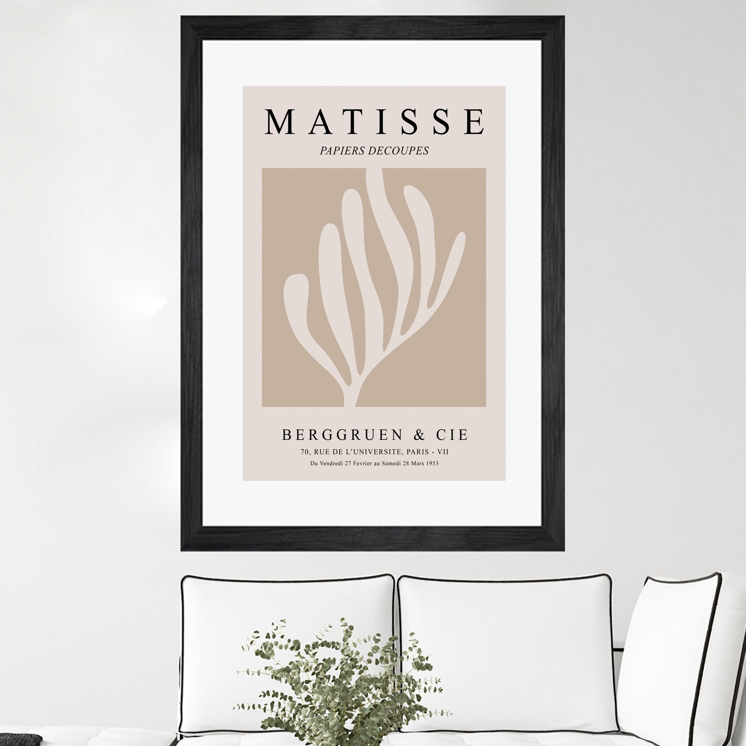 Beige Cut Outs by M Studio on GIANT ART - beige cutouts