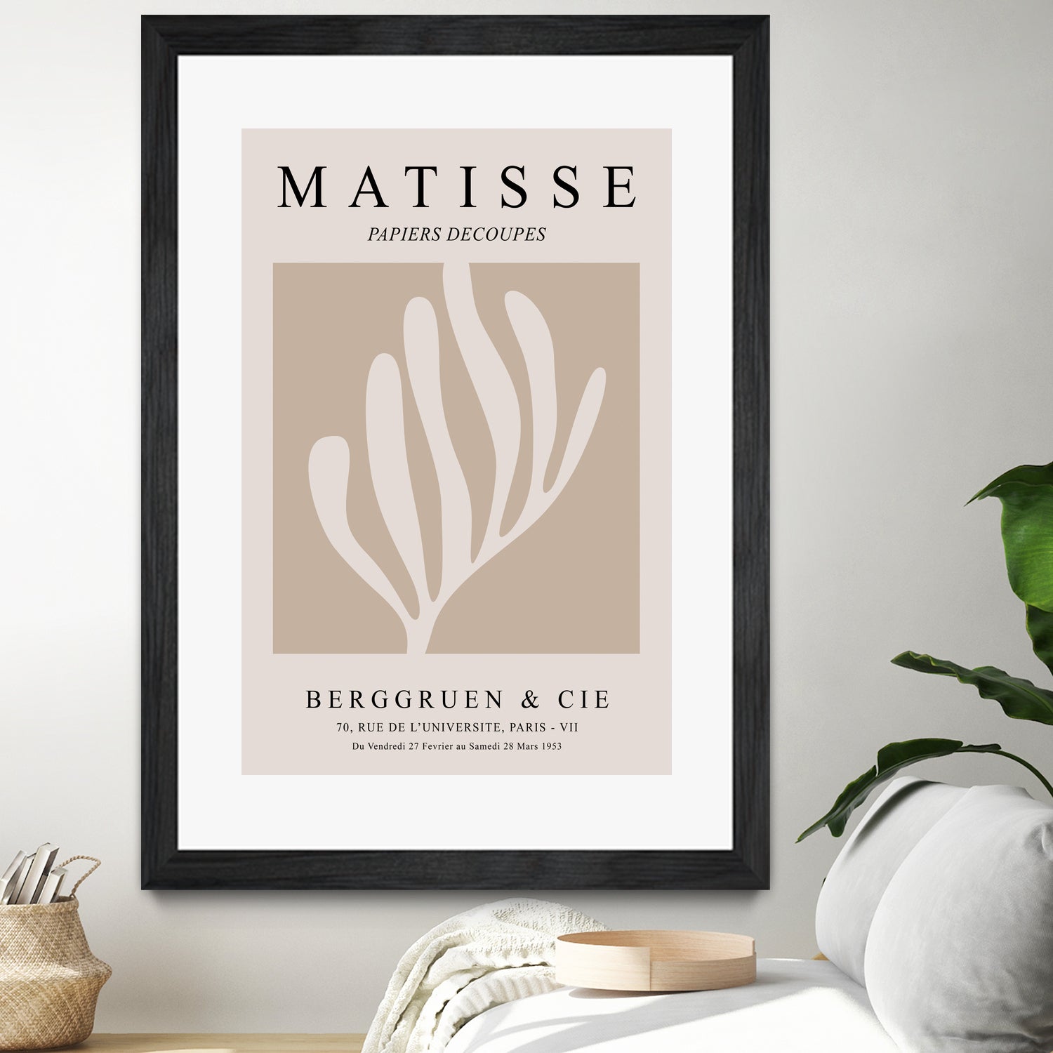 Beige Cut Outs by M Studio on GIANT ART - beige cutouts