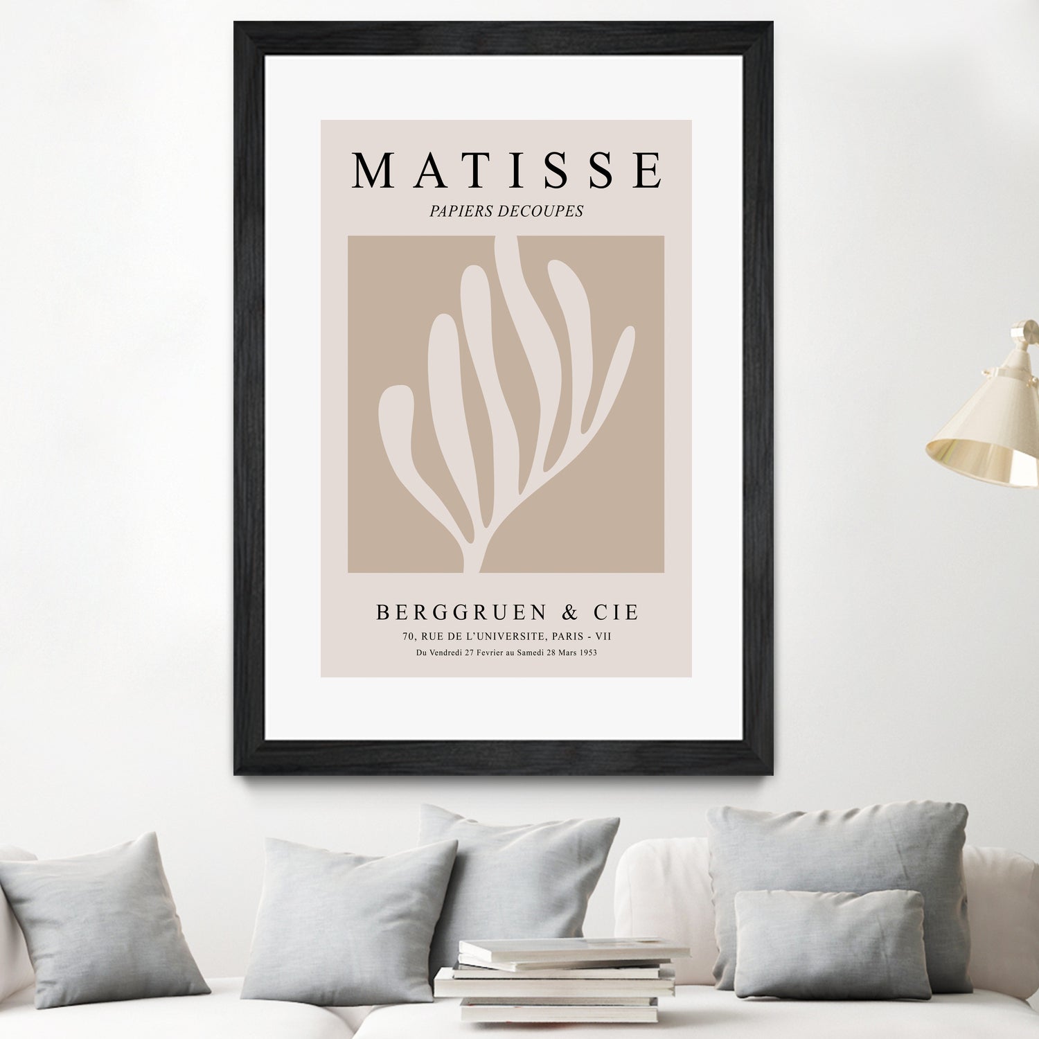 Beige Cut Outs by M Studio on GIANT ART - beige cutouts