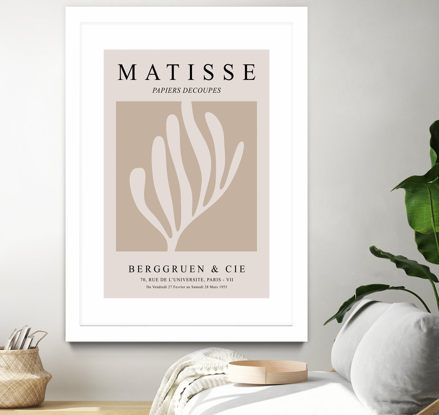 Beige Cut Outs by M Studio on GIANT ART - beige cutouts