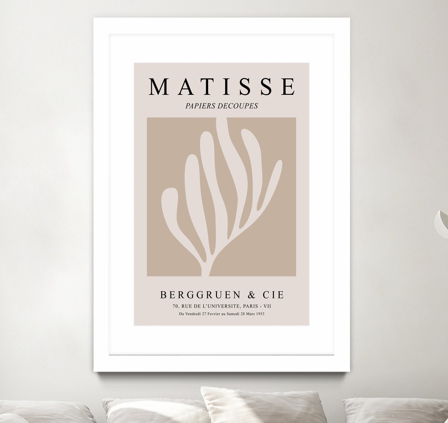 Beige Cut Outs by M Studio on GIANT ART - beige cutouts