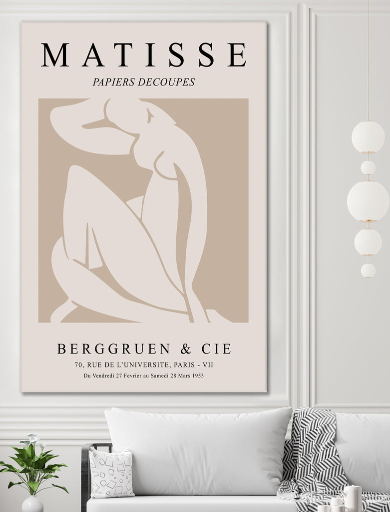Nude Figure, Beige by Matisse on GIANT ART
