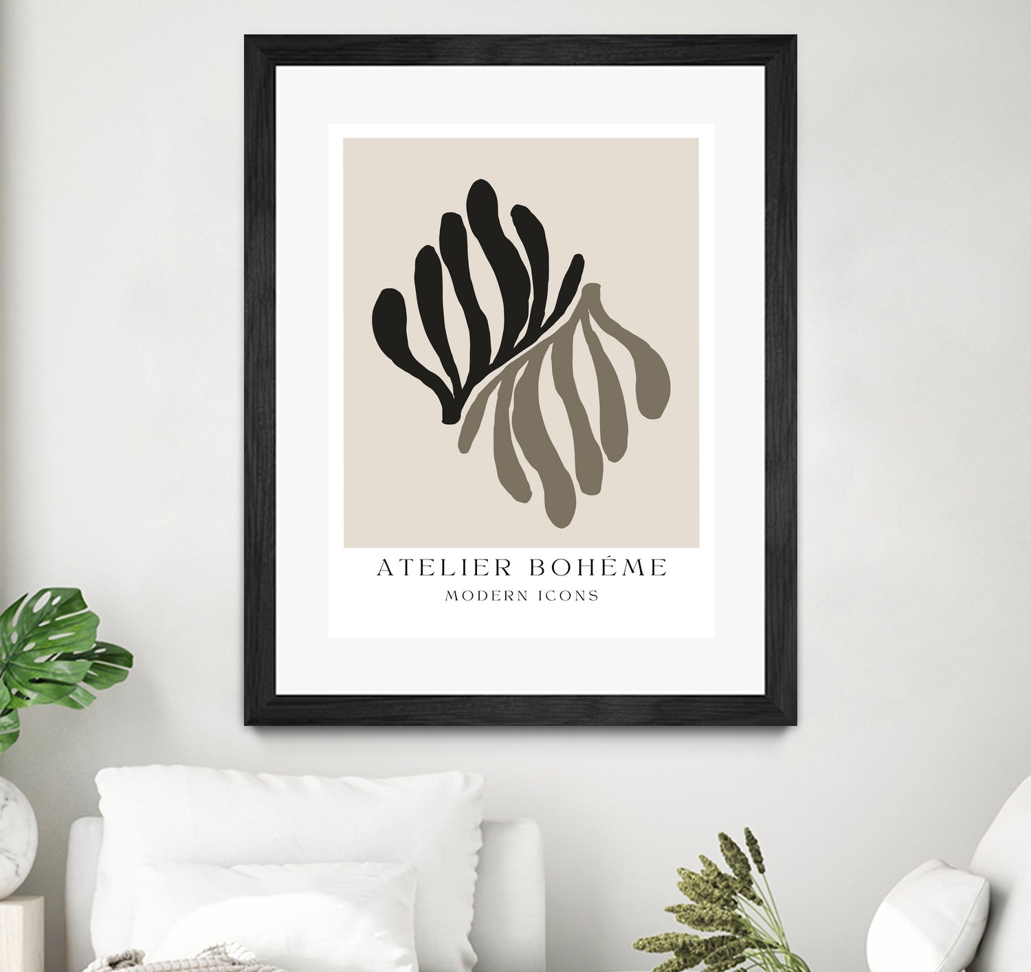 Atelier Bohème No.1 by M Studio on GIANT ART - beige scandinavian