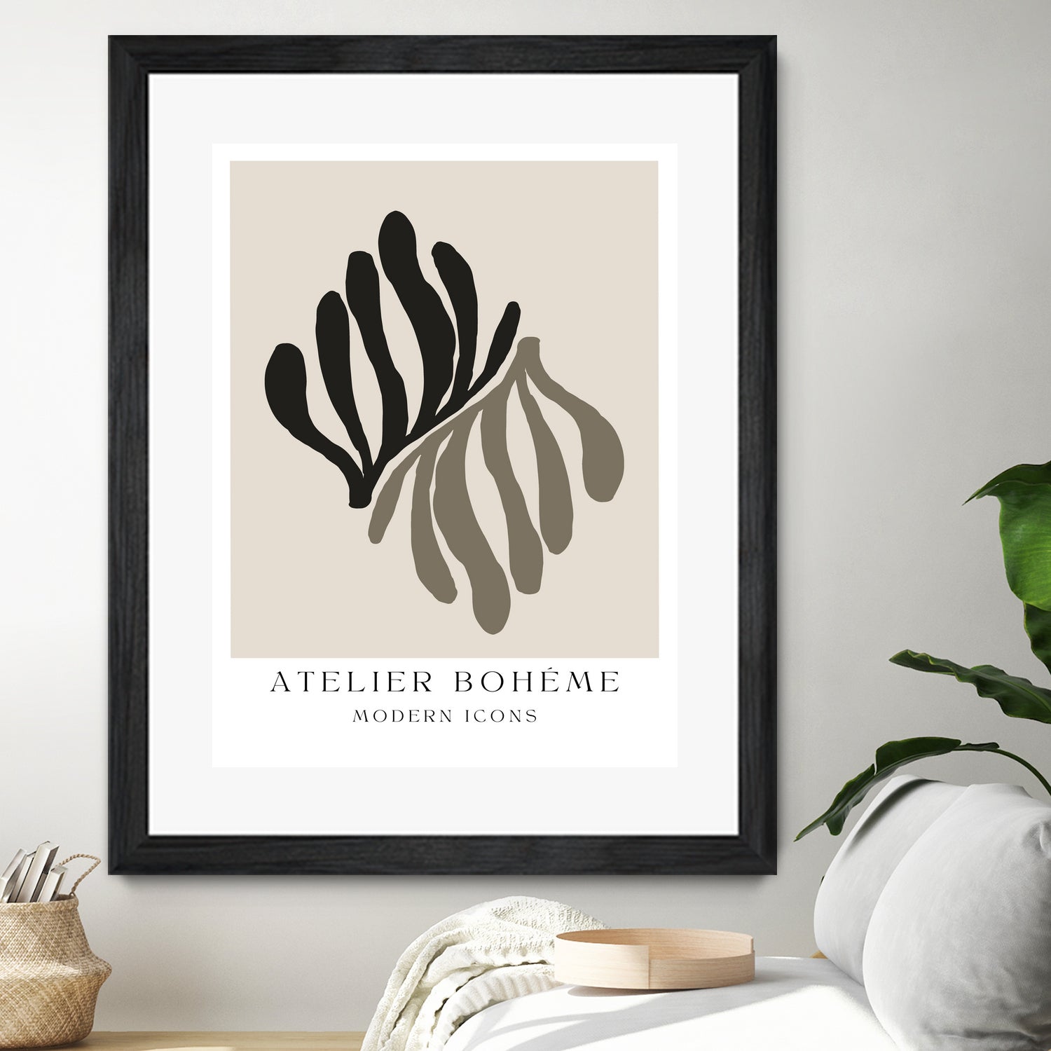 Atelier Bohème No.1 by M Studio on GIANT ART - beige scandinavian