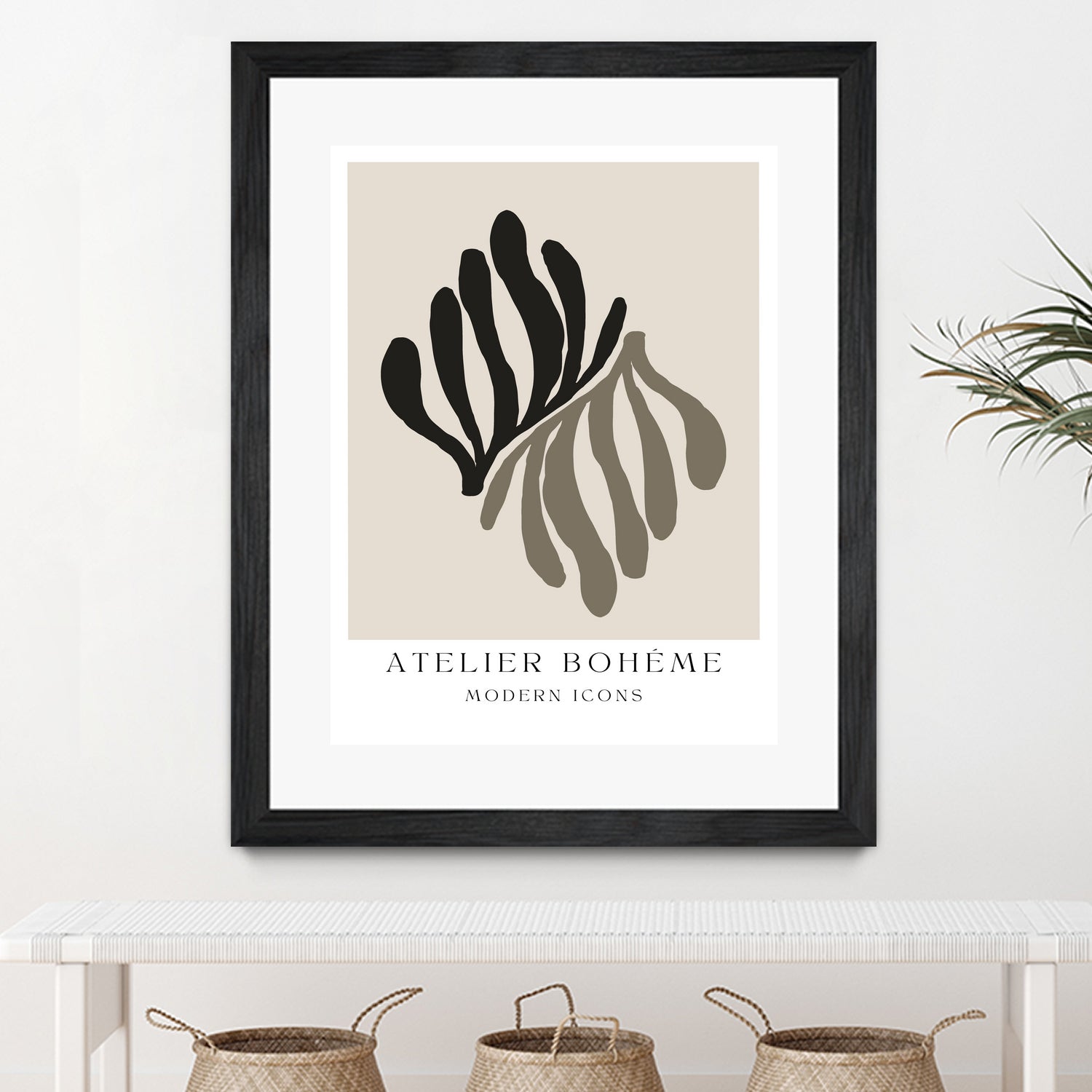 Atelier Bohème No.1 by M Studio on GIANT ART - beige scandinavian