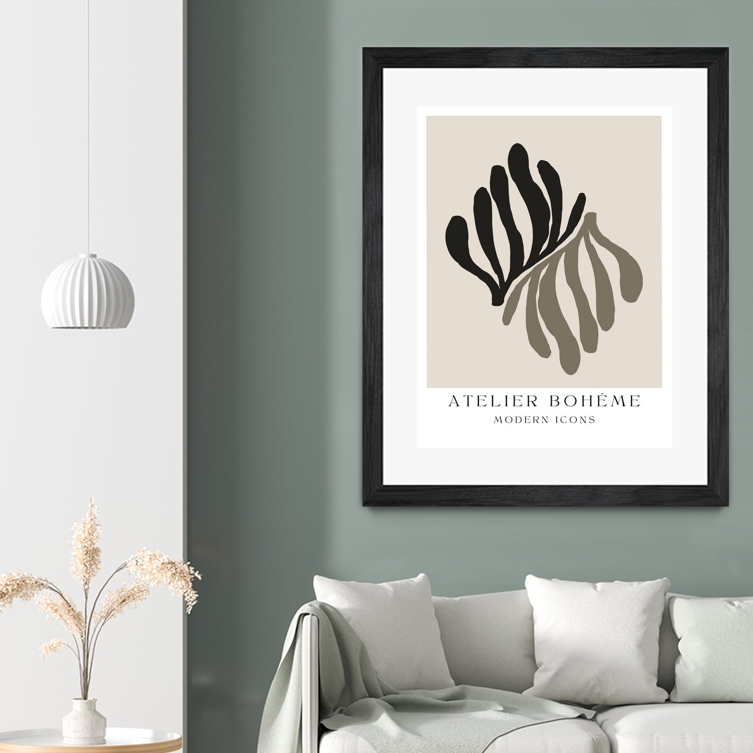 Atelier Bohème No.1 by M Studio on GIANT ART - beige scandinavian