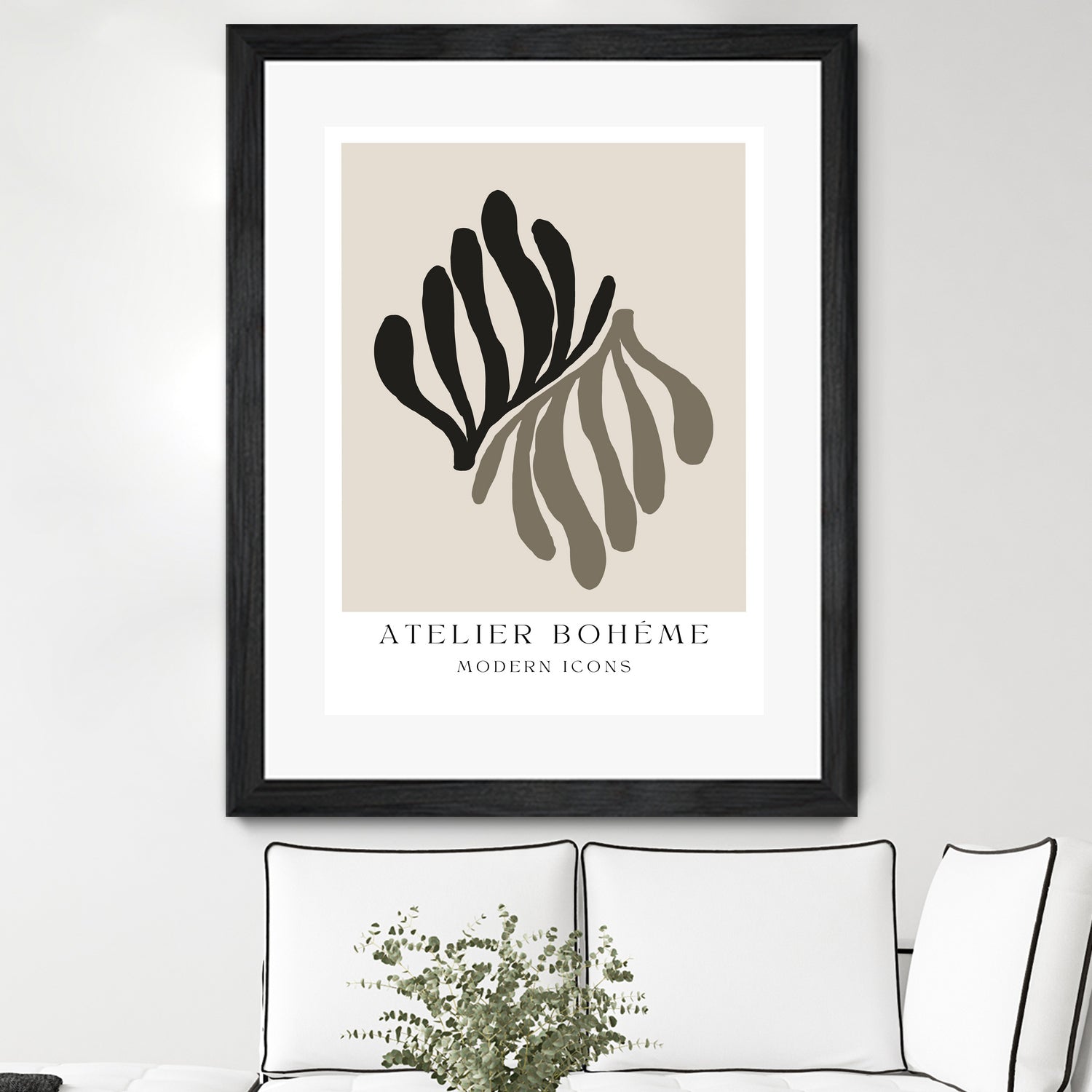 Atelier Bohème No.1 by M Studio on GIANT ART - beige scandinavian