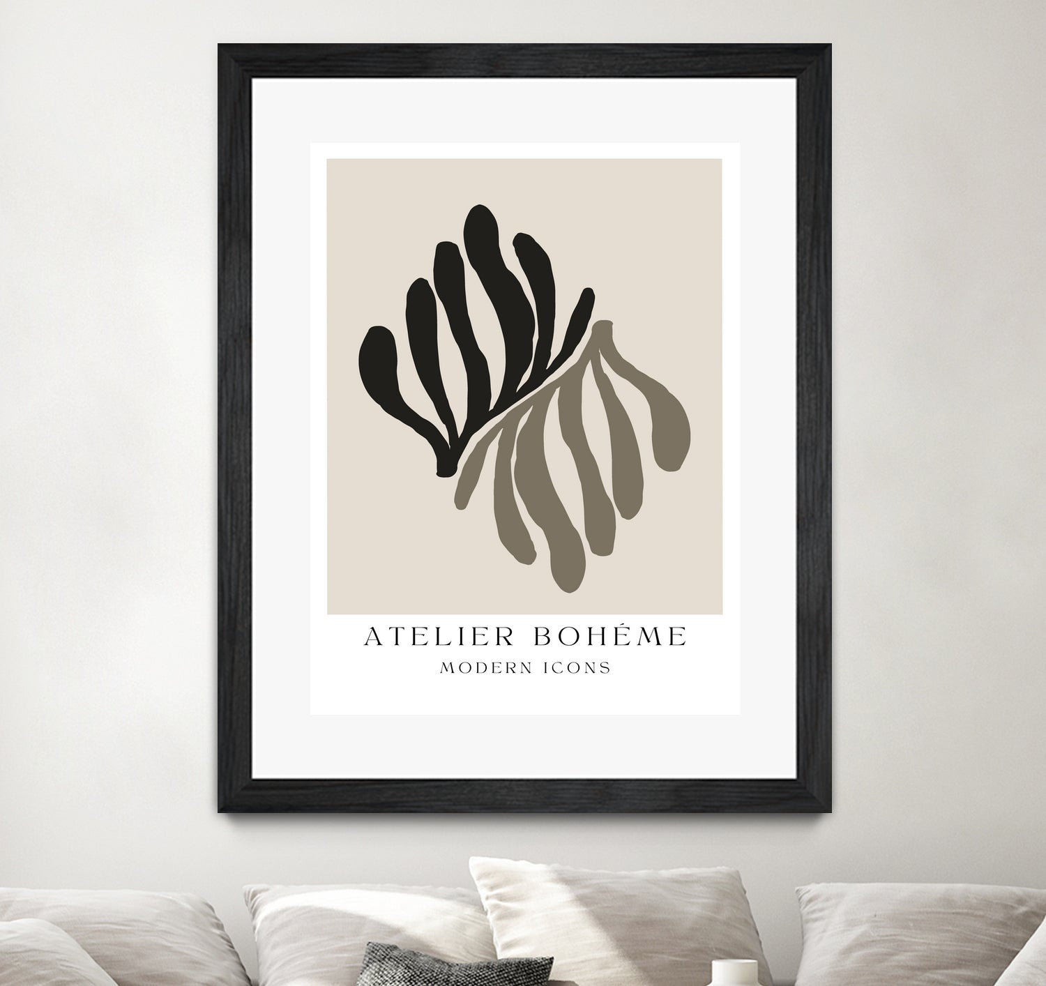 Atelier Bohème No.1 by M Studio on GIANT ART - beige scandinavian