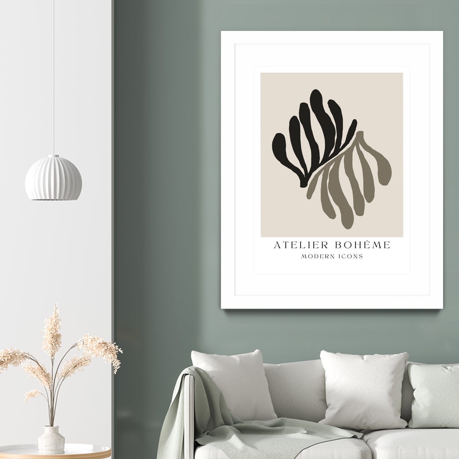 Atelier Bohème No.1 by M Studio on GIANT ART - beige scandinavian