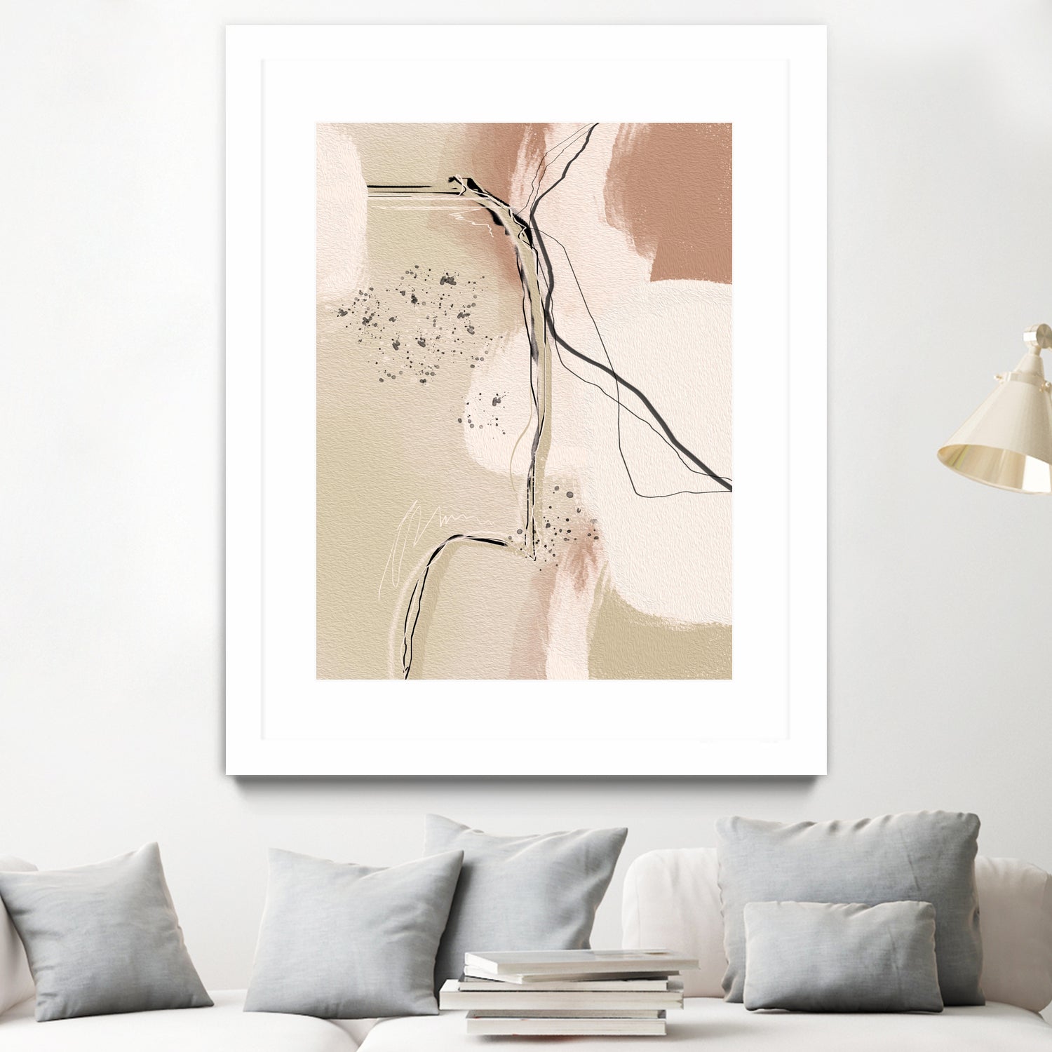 Softly pink by M Studio on GIANT ART