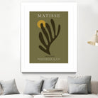 Cut Outs I by M Studio on GIANT ART - green mid century