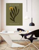 Cut Outs I by M Studio on GIANT ART - green mid century