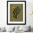 Cut Outs I by M Studio on GIANT ART - green mid century