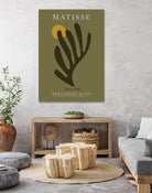 Cut Outs I by M Studio on GIANT ART - green mid century