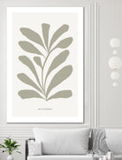 Floraison by M Studio on GIANT ART - beige scandinavian flowers