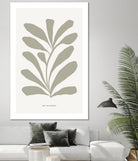 Floraison by M Studio on GIANT ART - beige scandinavian flowers