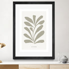 Floraison by M Studio on GIANT ART - beige scandinavian flowers