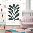 Flowers II by M Studio on GIANT ART - beige scandinavian