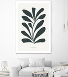 Flowers II by M Studio on GIANT ART - beige scandinavian