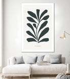 Flowers II by M Studio on GIANT ART - beige scandinavian