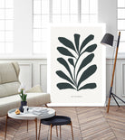 Flowers II by M Studio on GIANT ART - beige scandinavian