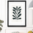 Flowers II by M Studio on GIANT ART - beige scandinavian