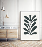 Flowers II by M Studio on GIANT ART - beige scandinavian