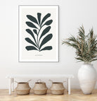 Flowers II by M Studio on GIANT ART - beige scandinavian