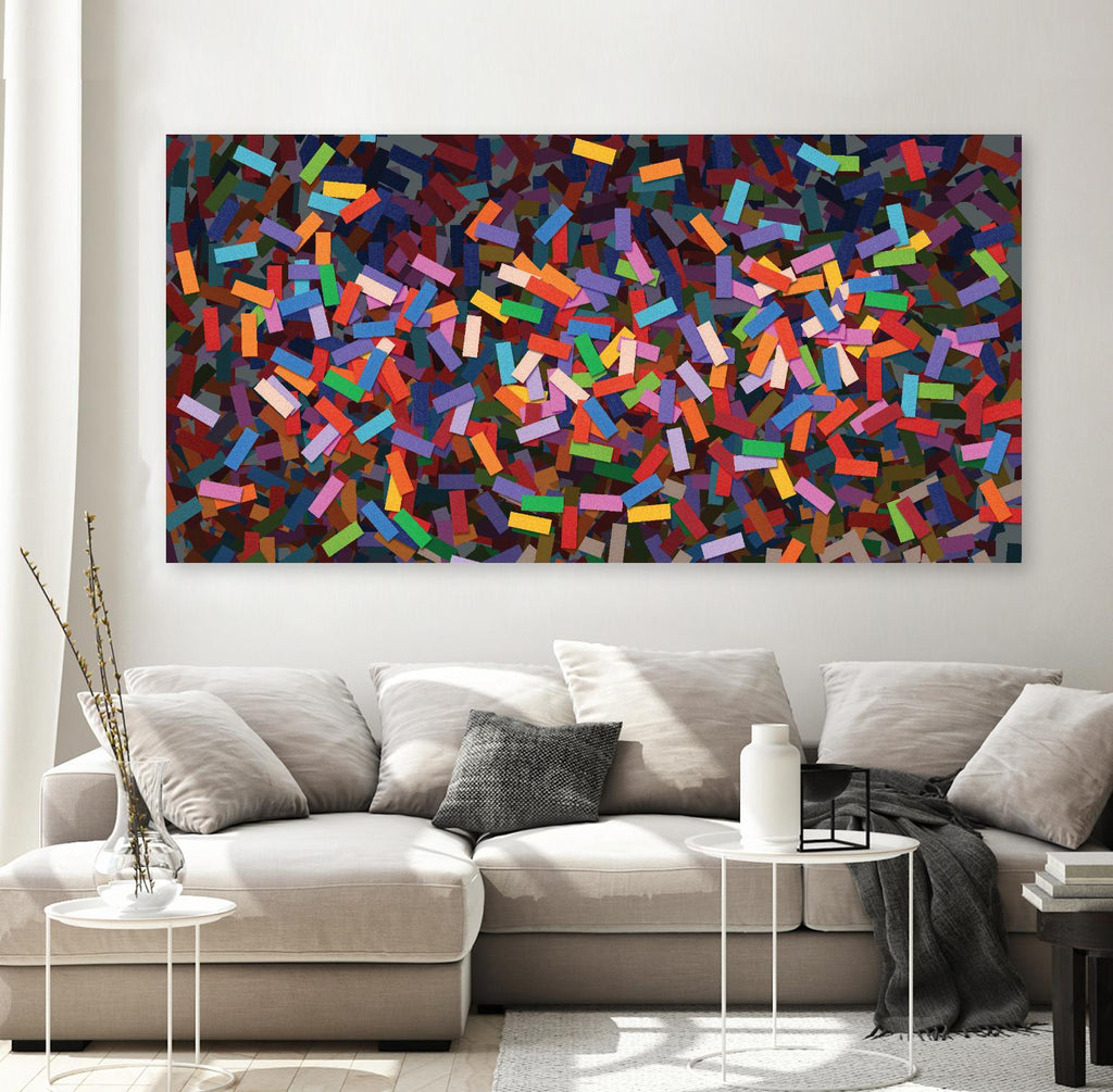 RISING by Celine Cimon on GIANT ART - red abstract canadian