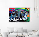 Sisters John Lennon by Ray Lengelé on GIANT ART - red digital john lennon