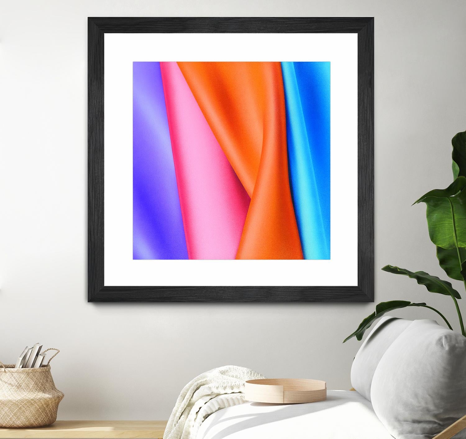 TANGO - original by Celine Cimon on GIANT ART - orange abstract canadian