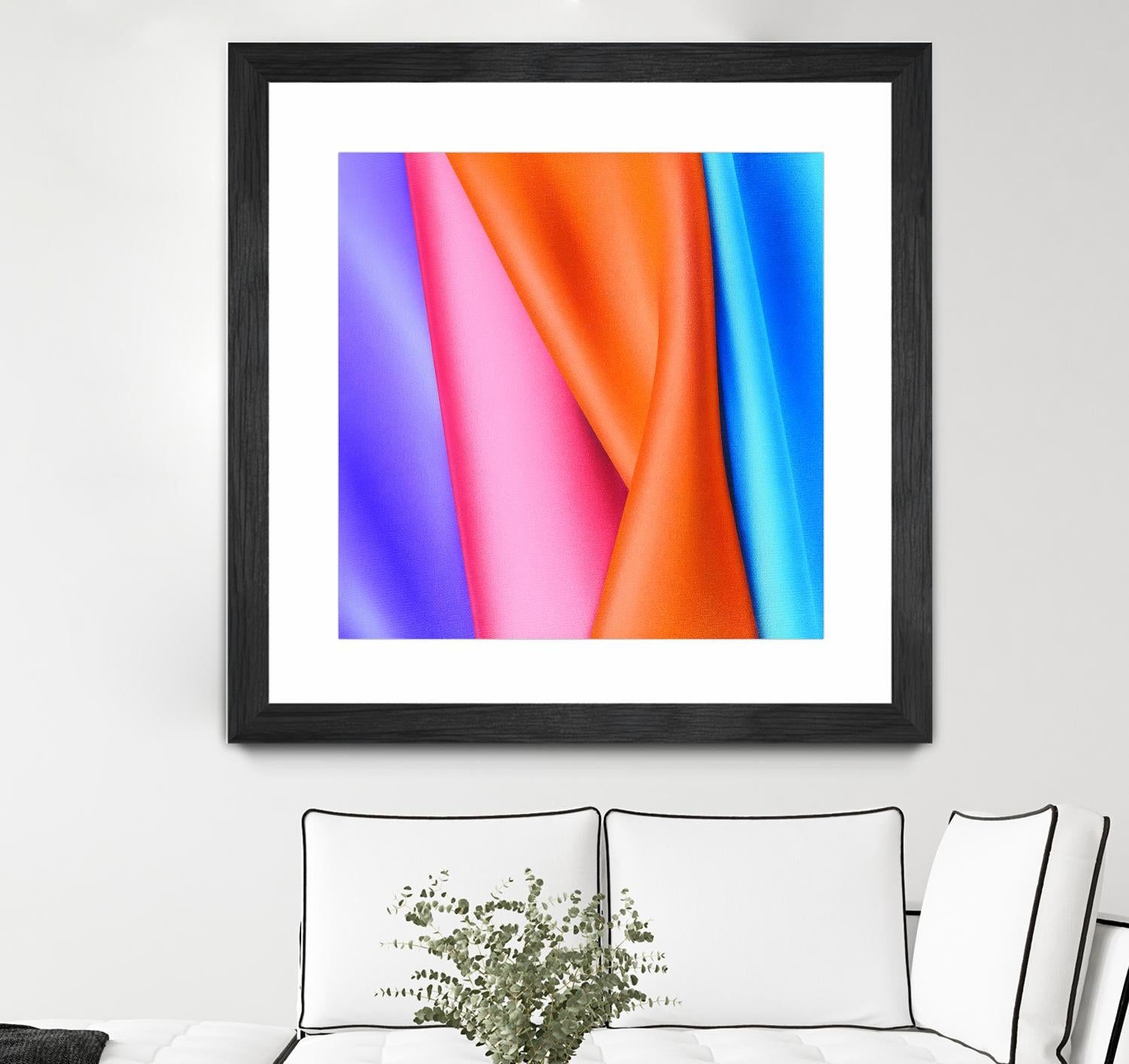 TANGO - original by Celine Cimon on GIANT ART - orange abstract canadian