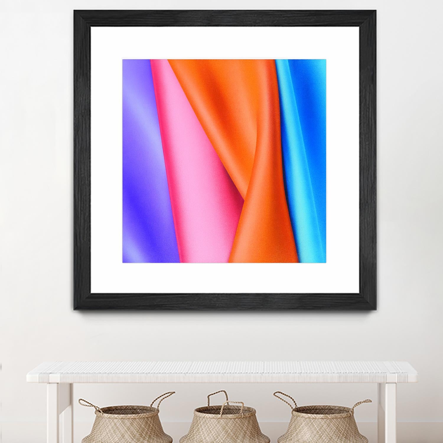 TANGO - original by Celine Cimon on GIANT ART - orange abstract canadian