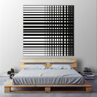 Vibing I by Daleno Art on GIANT ART - white patterns abstrait 