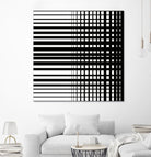 Vibing I by Daleno Art on GIANT ART - white patterns abstrait 