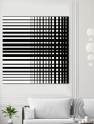Vibing I by Daleno Art on GIANT ART - white patterns abstrait 