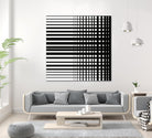Vibing I by Daleno Art on GIANT ART - white patterns abstrait 