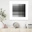 Vibing I by Daleno Art on GIANT ART - white patterns abstrait 