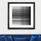 Vibing I by Daleno Art on GIANT ART - white patterns abstrait 