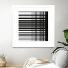 Vibing I by Daleno Art on GIANT ART - white patterns abstrait 