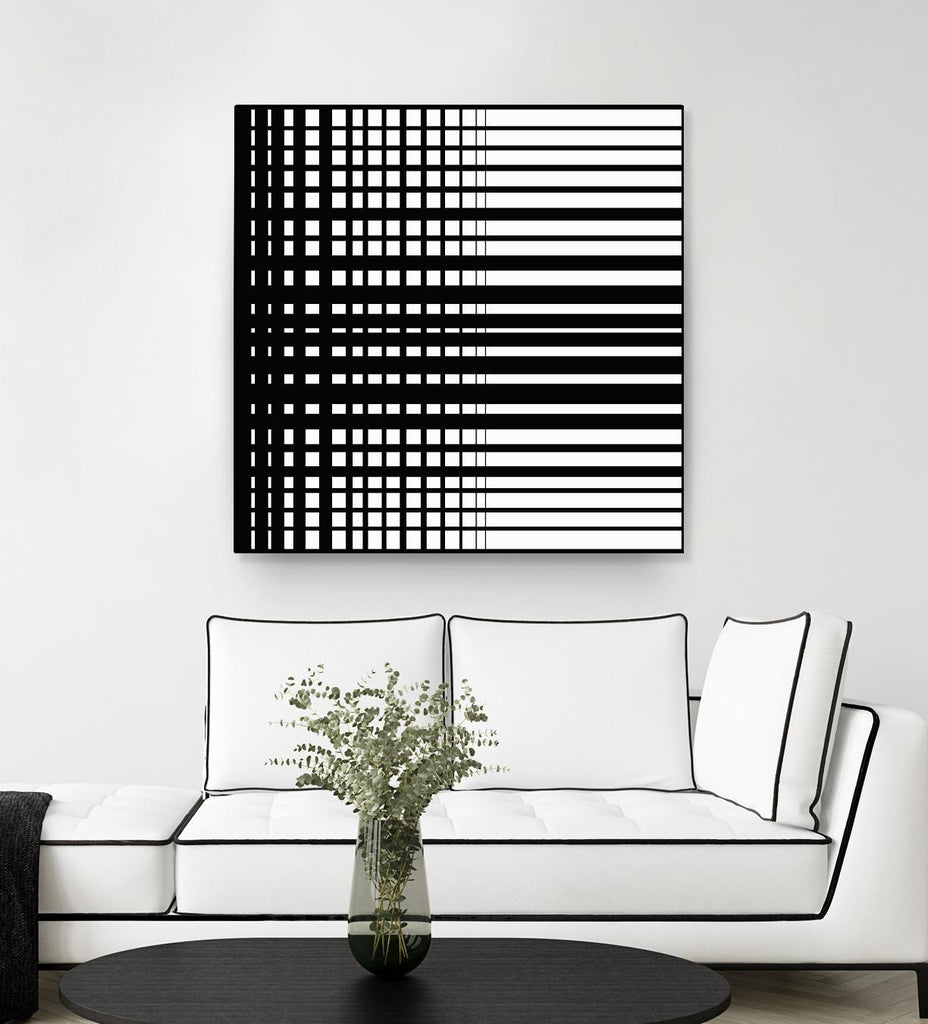 Vibing II by Daleno Art on GIANT ART - white patterns abstrait