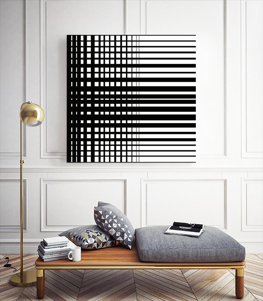 Vibing II by Daleno Art on GIANT ART - white patterns abstrait