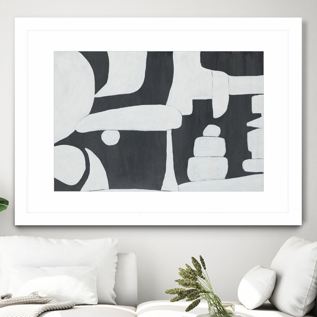 Remembering Decades by Daleno Art on GIANT ART - black abstract