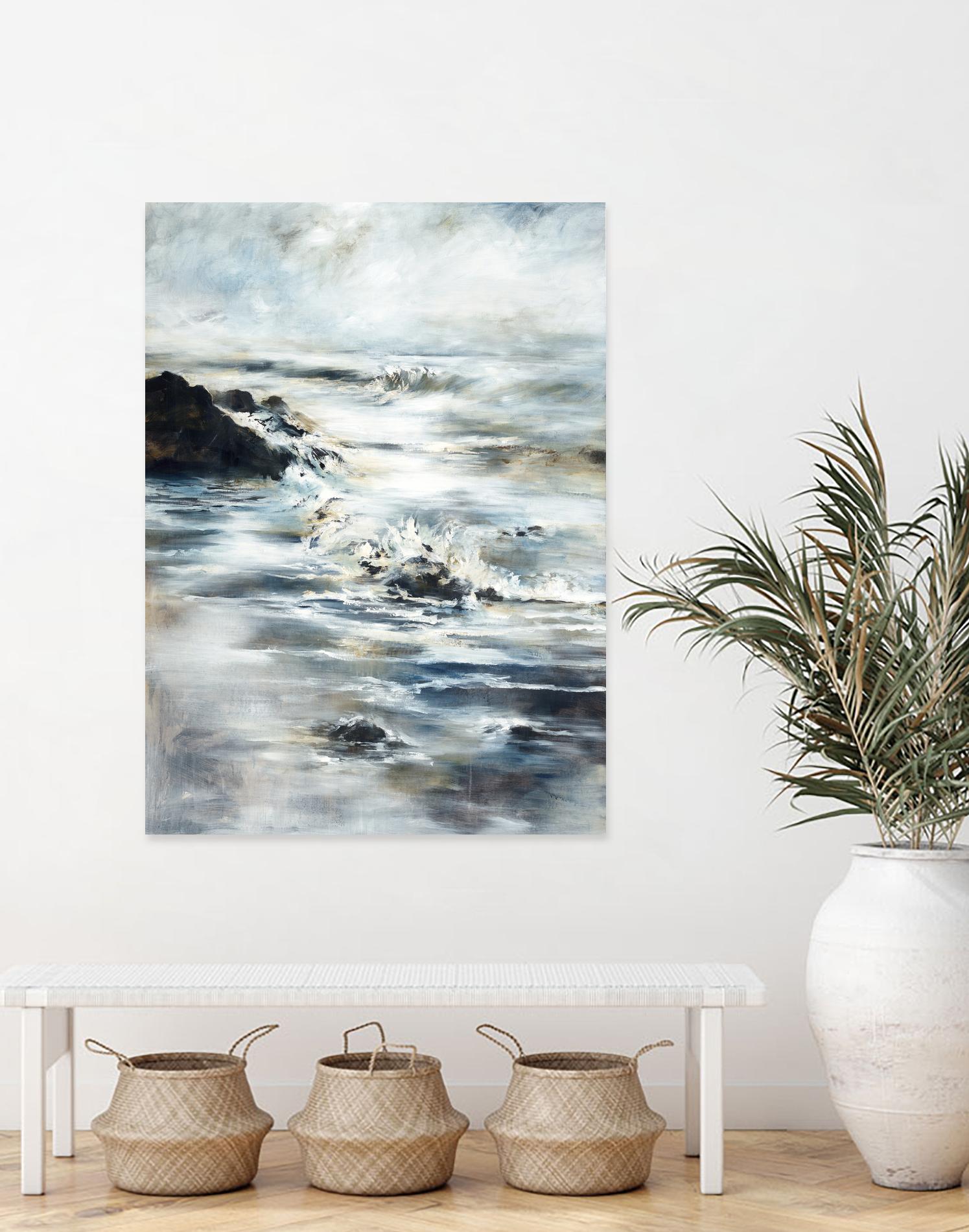 Dana Dreams by Daleno Art on GIANT ART - white abstract