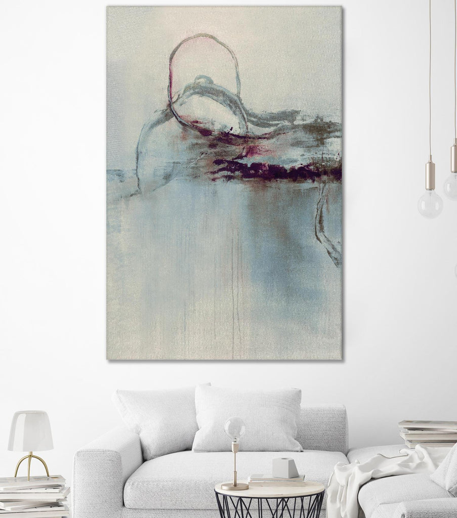 Precision Jump I by Daleno Art on GIANT ART - beige abstract