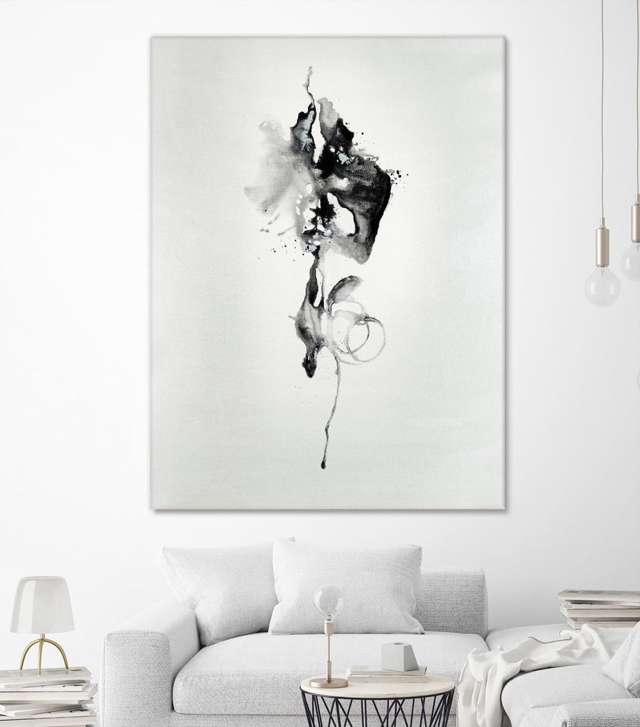 Smokey I by Daleno Art on GIANT ART - white black&white abstrait 