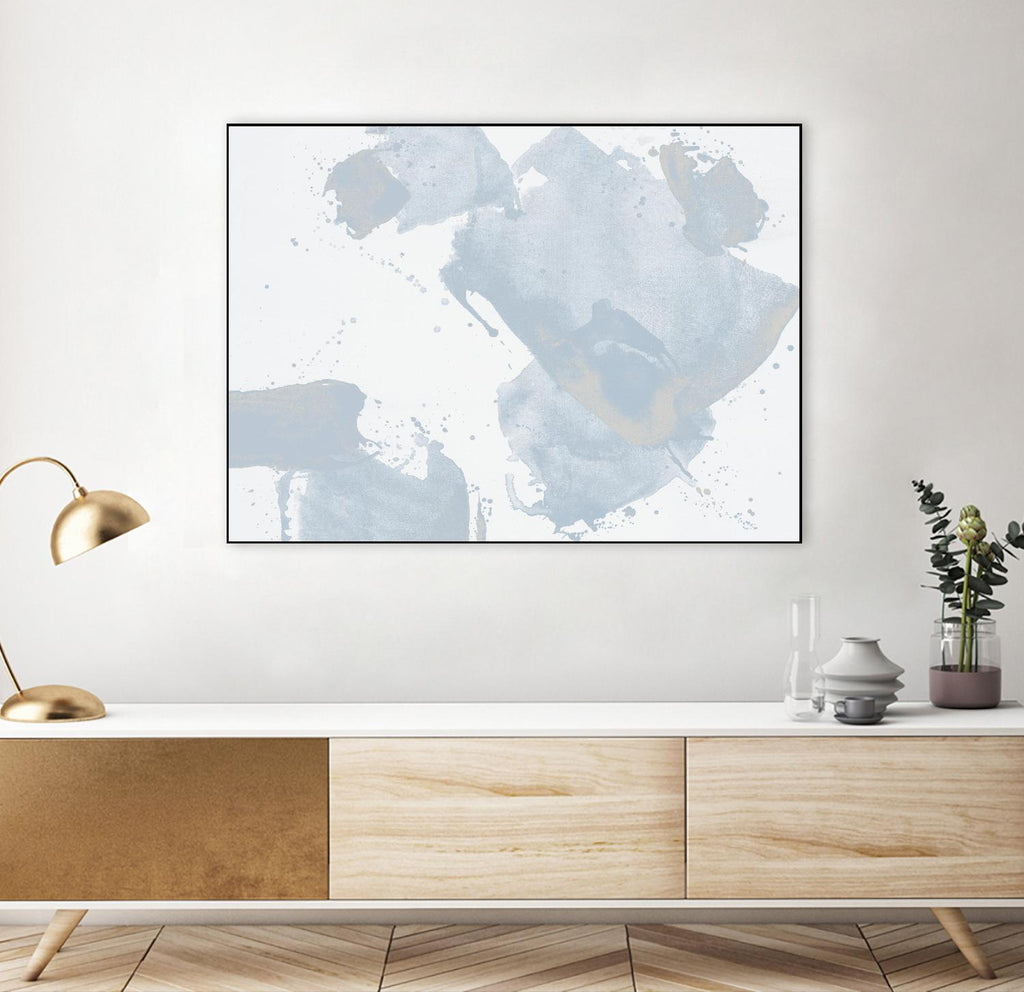 Baby Doll Blues II by Daleno Art on GIANT ART - blue abstract abstract